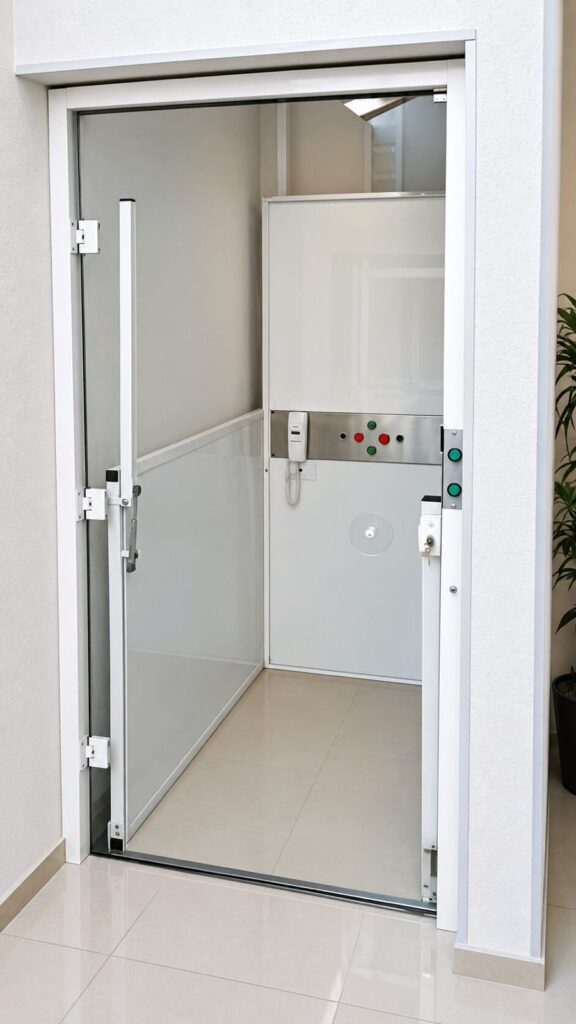 Plataforma meia cabine
